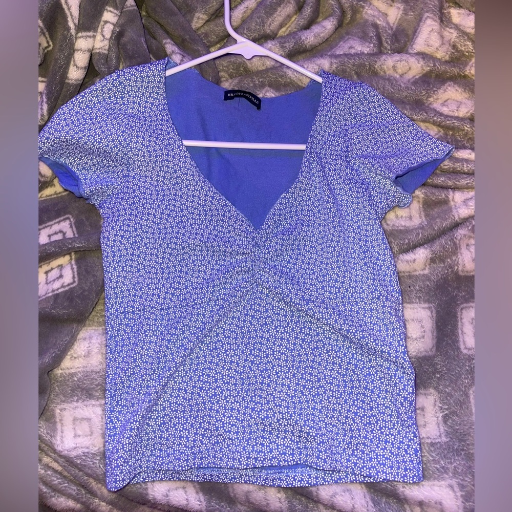 Brandy melville floral shirt